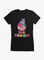 Care Bears Ice Cream Time Girls T-Shirt