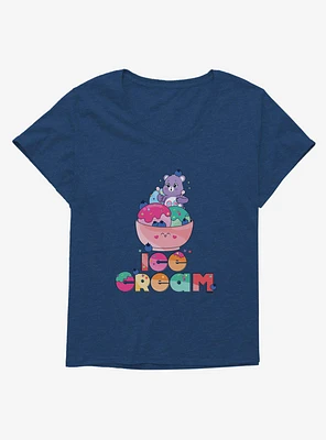 Care Bears Ice Cream Time Girls T-Shirt Plus