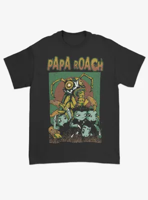 Papa Roach Gas Mask T-Shirt