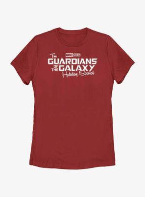 Marvel Guardians of the Galaxy Holiday Special Logo Womens T-Shirt