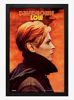 David Bowie Low Framed Wood Wall Art