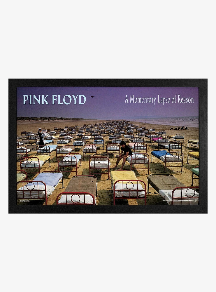 Pink Floyd Amlor Framed Wood Wall Art