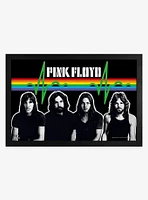 Pink Floyd Group Heartbeat Framed Wood Wall Art