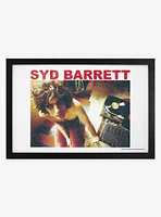 Syd Barrett Looking Up Framed Wood Wall Art