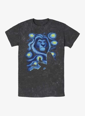 Disney The Lion King Starry Pridelands Mineral Wash T-Shirt