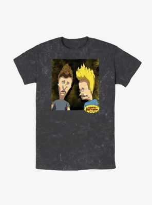 Beavis and Butt-Head Flying Mineral Wash T-Shirt