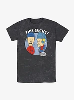 Beavis and Butt-Head Fuh Frozen Mineral Wash T-Shirt