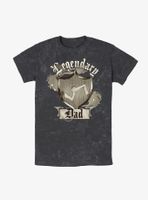 Disney Pixar Onward Legendary Dad Legs Mineral Wash T-Shirt