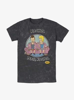 Beavis and Butt-Head Nachos Mineral Wash T-Shirt