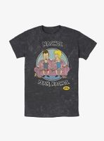 Beavis and Butt-Head Nachos Mineral Wash T-Shirt