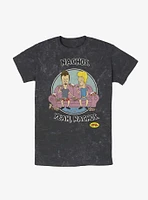 Beavis and Butt-Head Nachos Mineral Wash T-Shirt
