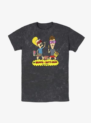 Beavis and Butt-Head Ultimate Style Mineral Wash T-Shirt