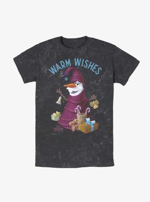 Disney Frozen Olaf Warm Wishes Mineral Wash T-Shirt