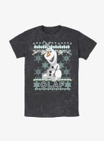 Disney Frozen Olaf Christmas Mineral Wash T-Shirt
