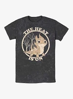 Disney Frozen 2 Bruni The Heat Is On Mineral Wash T-Shirt