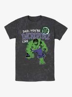 Marvel Incredible Hulk Like Dad Mineral Wash T-Shirt