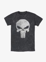 Marvel Distress Skull Mineral Wash T-Shirt
