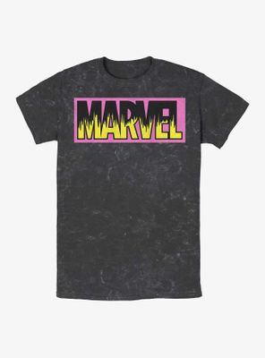 Marvel Logo Mineral Wash T-Shirt