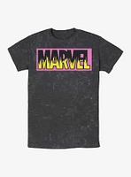 Marvel Logo Mineral Wash T-Shirt