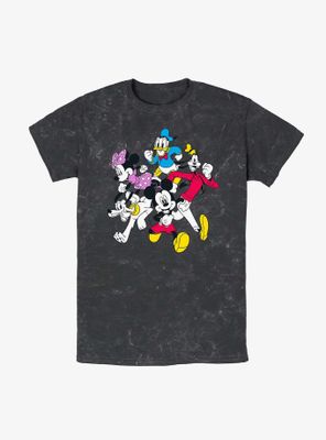 Disney Mickey Mouse and Friends Mineral Wash T-Shirt