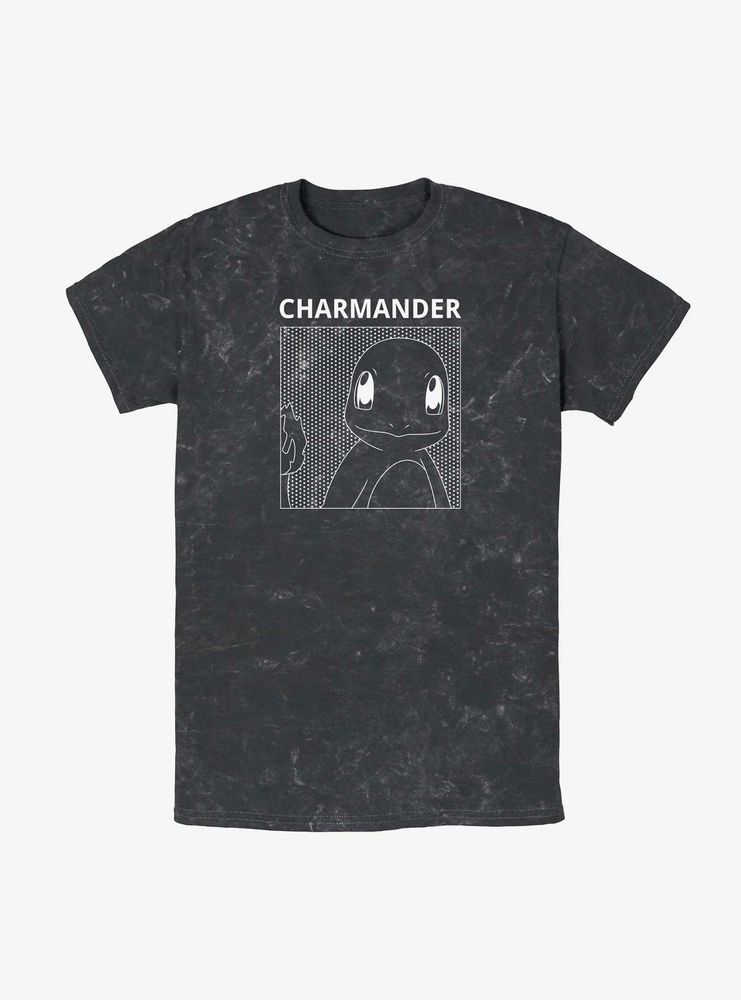 Pokemon Charmander Mineral Wash T-Shirt
