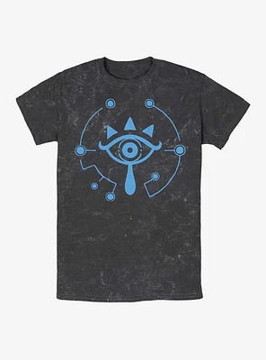 Nintendo Zelda: Breath of the Wild Eye Mineral Wash T-Shirt