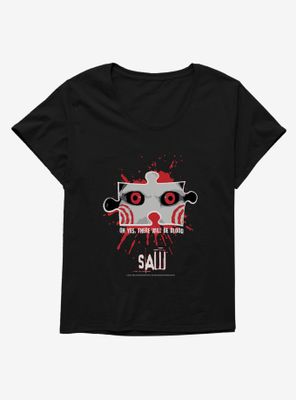 Saw There Will Be Blood Womens T-Shirt Plus