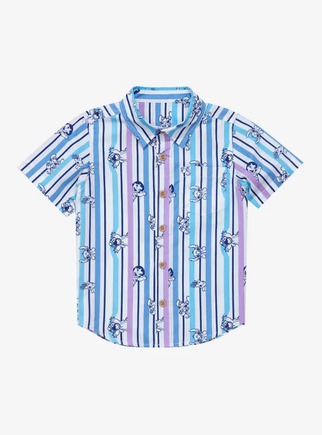 Boxlunch Disney Lilo & Stitch: The Series Character Striped Toddler Woven  Button-Up - BoxLunch Exclusive