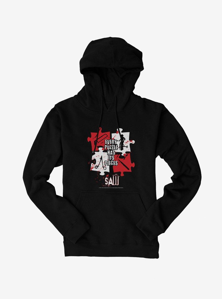 Saw Puzzle Pieces Hoodie