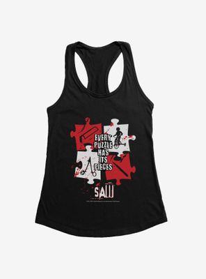 Saw Puzzle Pieces Womens Tank Top