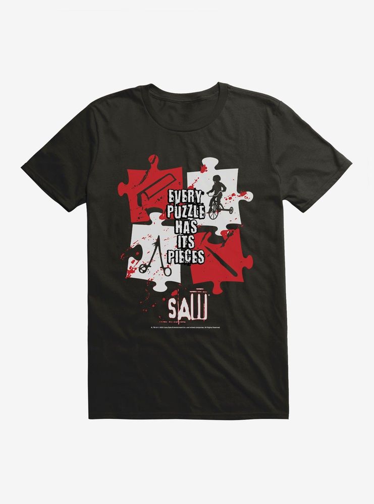 Saw Puzzle Pieces T-Shirt