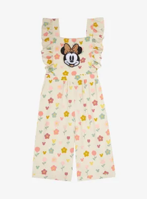 Disney Minnie Mouse Floral Toddler Ruffle Romper - BoxLunch Exclusive