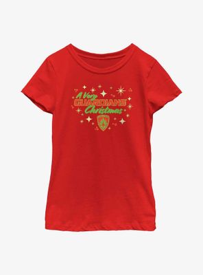 Marvel Guardians of the Galaxy Holiday Special A Very Christmas Youth Girls T-Shirt