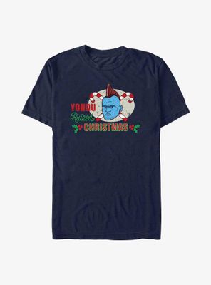 Marvel Guardians of the Galaxy Holiday Special Yondu Ruined Christmas T-Shirt