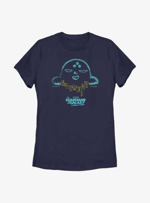 Marvel Guardians of the Galaxy Holiday Special Alien Text Womens T-Shirt