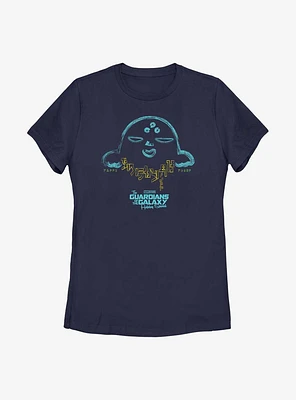 Marvel Guardians of the Galaxy Holiday Special Alien Text Womens T-Shirt