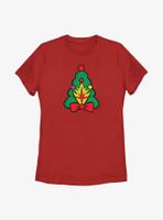 Marvel Guardians of the Galaxy Holiday Special Christmas Tree Badge Womens T-Shirt