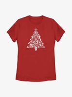 Marvel Guardians of the Galaxy Holiday Special Tree Womens T-Shirt