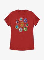 Marvel Guardians of the Galaxy Holiday Special Ornaments Womens T-Shirt