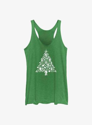 Marvel Guardians of the Galaxy Holiday Special Tree Womens Tank Top