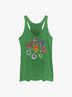 Marvel Guardians of the Galaxy Holiday Special Ornaments Womens Tank Top