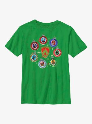 Marvel Guardians of the Galaxy Holiday Special Ornaments Youth T-Shirt