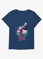 Invader Zim Gaz, Dib & Professor Membrane Girls T-Shirt Plus