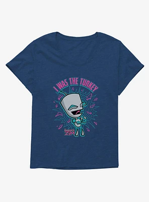 Invader Zim I Was The Turkey Girls T-Shirt Plus