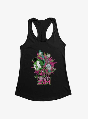 Invader Zim GIR & Roboparents Girls Tank