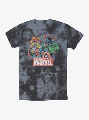 Marvel Avengers Heroes Of Today Tie-Dye T-Shirt