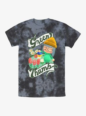 Nintendo Animal Crossing Green Thumb Tie-Dye T-Shirt