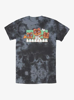 Nintendo Animal Crossing Nook Family Tie-Dye T-Shirt