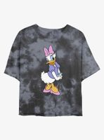 Disney Daisy Duck Traditional Womens Tie-Dye Crop T-Shirt