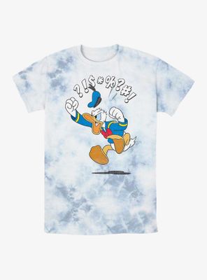 Disney Donald Duck Angry Jump Tie-Dye T-Shirt